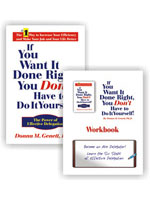 IF YOU WANT IT DONE RIGHT, HARDCOVER BOOK AND WORDBOOK